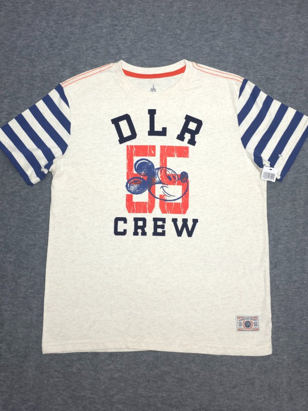 Disney Parks DLR 55 Crew Mickey Mouse Graphic Tee Youth XL NWT